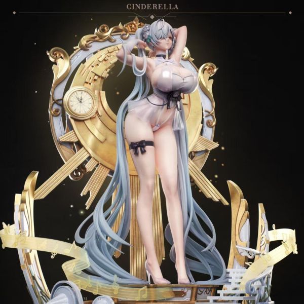 【預購】MOSS 水晶鞋女孩 灰姑娘 勝利女神:妮姬 心蹤,shinzou,GK,雕像,公仔,玩具,模型,一番賞,GK模型,GK雕像