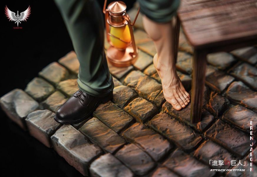 【預購】自由之翼 Saoirse 傷兵 艾連·葉卡 進擊的巨人 心蹤,shinzou,GK,雕像,公仔,玩具,模型,一番賞,GK模型,GK雕像