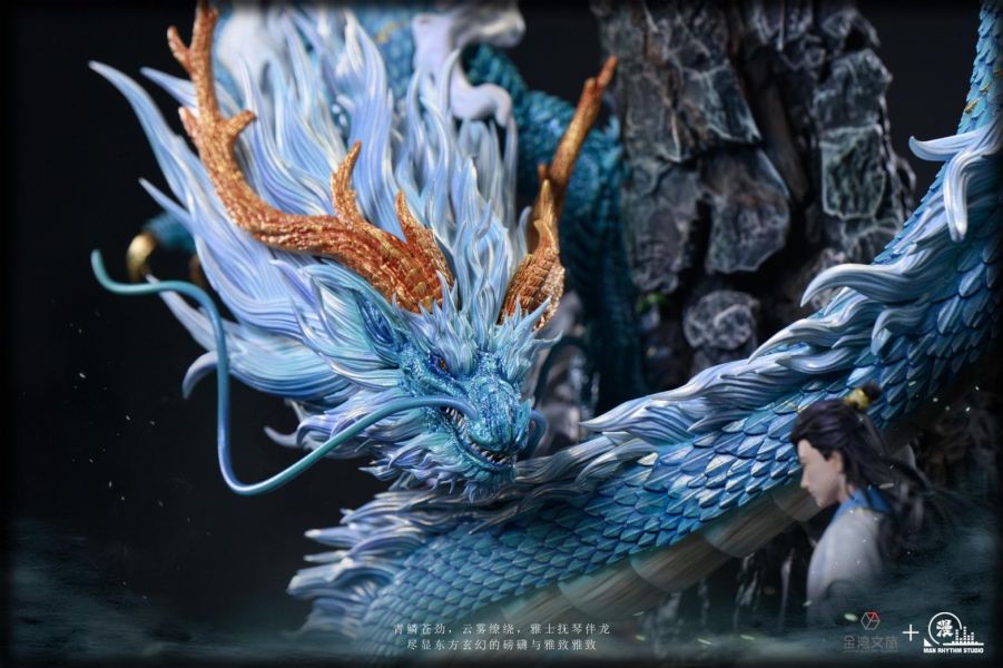 【預購】金灣文旅×漫節奏 青龍 山海經 心蹤,shinzou,GK,雕像,公仔,玩具,模型,一番賞,GK模型,GK雕像