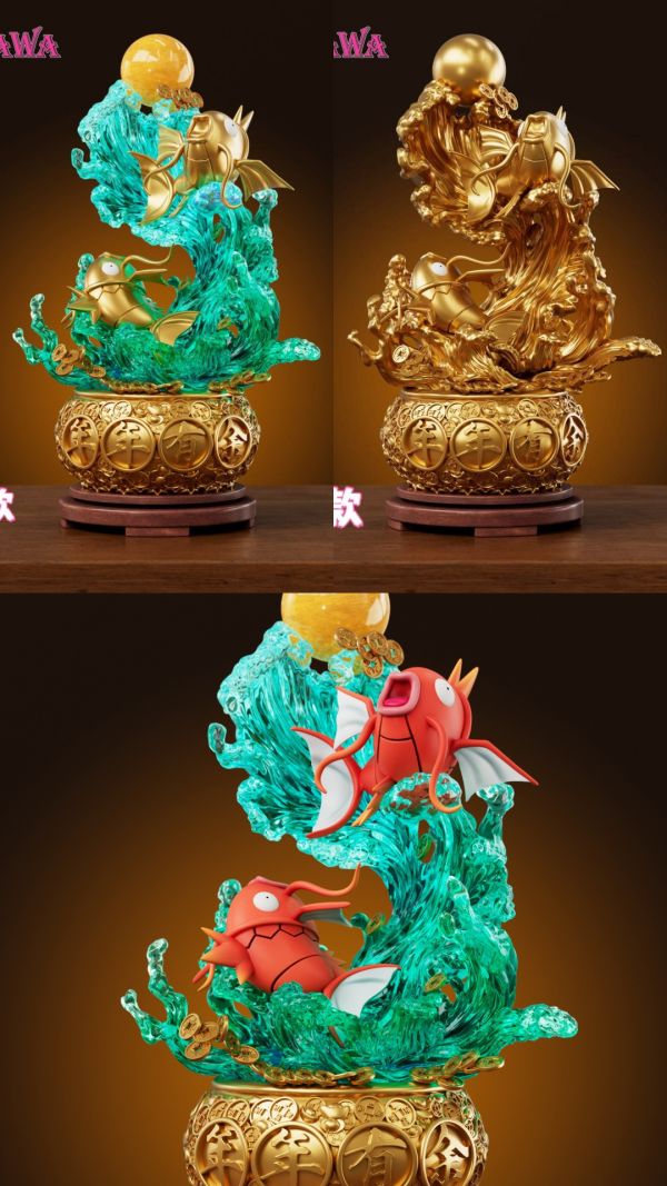 【預購】WAWA 招財鯉魚王 年年有餘 寶可夢 心蹤,shinzou,GK,雕像,公仔,玩具,模型,一番賞,GK模型,GK雕像