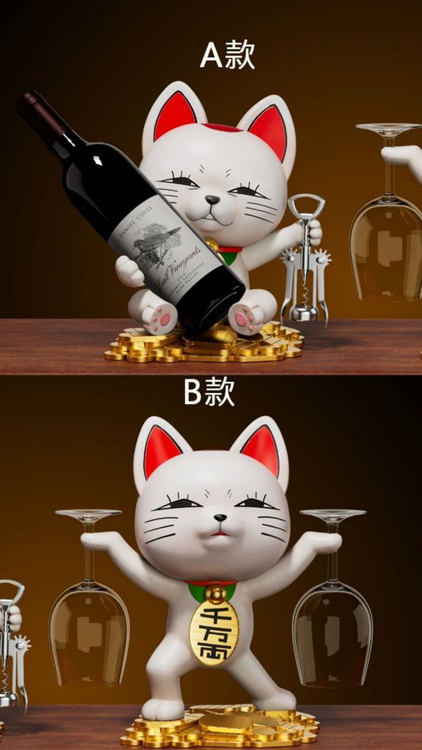 【預購】金運 高速婆婆紅酒架酒杯擺件 膽大黨 心蹤,shinzou,GK,雕像,公仔,玩具,模型,一番賞,GK模型,GK雕像