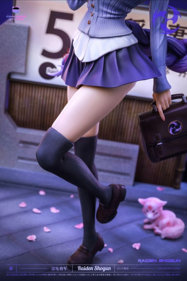 【R18預購】Coolbear 酷熊 制服少女 雷電將軍 原神 心蹤,shinzou,GK,雕像,公仔,玩具,模型,一番賞,GK模型,GK雕像