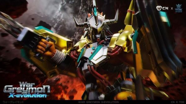 【預購】瘋巢 CN×TOK 戰鬥暴龍獸X抗體 數碼寶貝 心蹤,shinzou,GK,雕像,公仔,玩具,模型,一番賞,GK模型,GK雕像