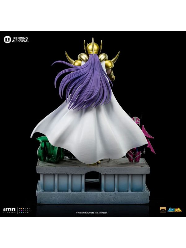 【預購】正版授權 Iron 白羊座 穆 聖鬥士星矢 心蹤,shinzou,GK,雕像,公仔,玩具,模型,一番賞,GK模型,GK雕像