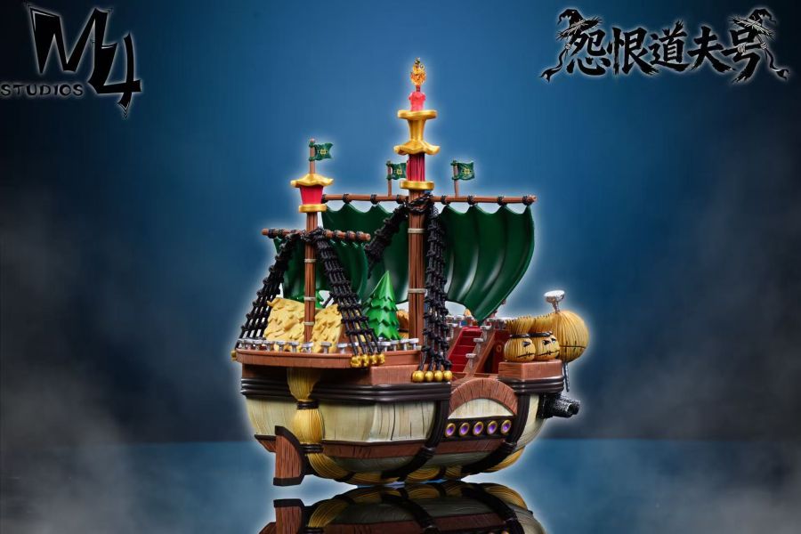 【預購】M4 霍金斯海賊船 怨恨道夫號 海賊王 心蹤,shinzou,GK,雕像,公仔,玩具,模型,一番賞,GK模型,GK雕像