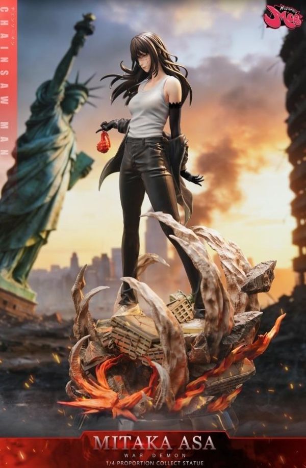 【預購】modomodo 戰爭惡魔 三鷹朝 三鷹夜 鏈鋸人 心蹤,shinzou,GK,雕像,公仔,玩具,模型,一番賞,GK模型,GK雕像