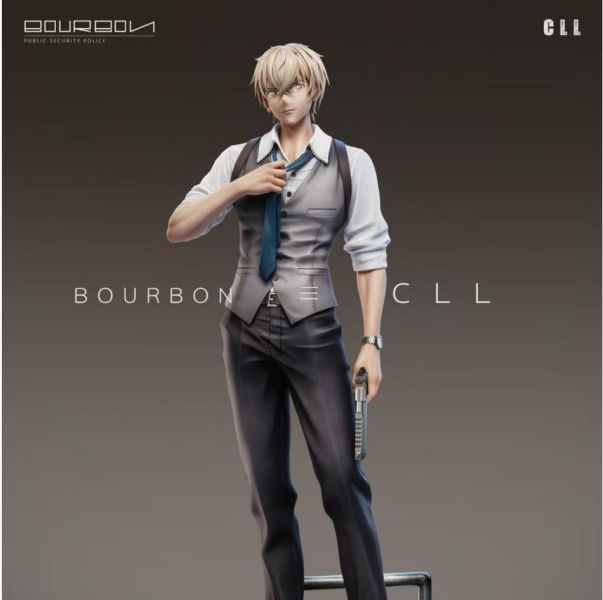 【預購】Celluloid CLL 三人組 黑衣組織 安室透 名偵探柯南 心蹤,shinzou,GK,雕像,公仔,玩具,模型,一番賞,GK模型,GK雕像