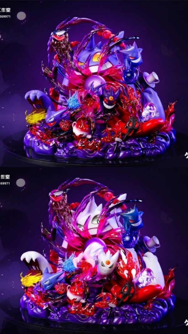 【預購】未白丨寶可夢 神奇寶貝 耿鬼進化組 雙配色 心蹤 𝑺𝒉𝒊𝒏𝒁𝒐𝒖,心蹤,ShinZou,心蹤GK,心粽GK,心綜GK,心縱GK,新宗GK,新縱GK,新粽GK,新蹤GK,火影忍者GK,海賊王GK,七龍珠GK,巨人GK,間諜家家酒GK,咒術迴戰GK,GK