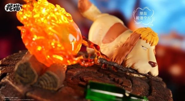 【預購】龍喵 卡西法打鬧茵茵狗 霍爾的移動城堡 宮崎駿 心蹤,shinzou,GK,雕像,公仔,玩具,模型,一番賞,GK模型,GK雕像