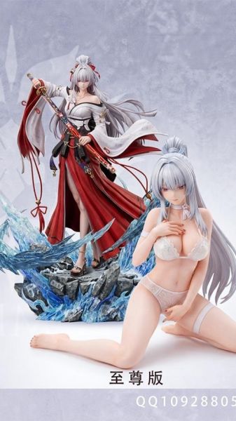 【預購】LUMIERE 白髮巫女 緋雪 鳴潮 海外版 心蹤,shinzou,GK,雕像,公仔,玩具,模型,一番賞,GK模型,GK雕像