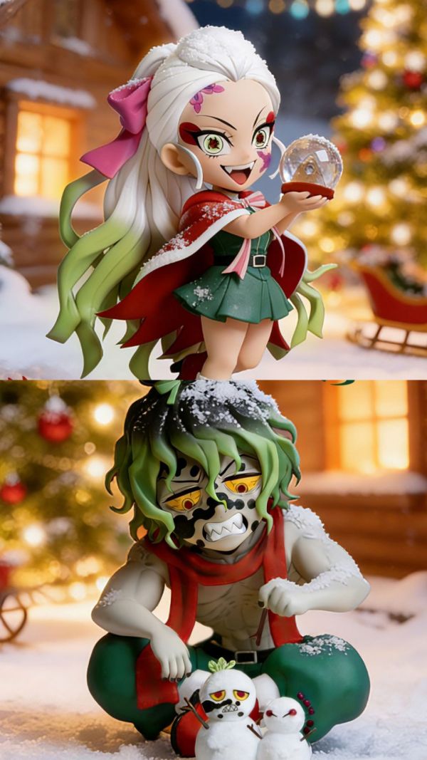 【預購】絨絨 PomPon 上弦六聖誕組 鬼滅之刃 心蹤,shinzou,GK,雕像,公仔,玩具,模型,一番賞,GK模型,GK雕像