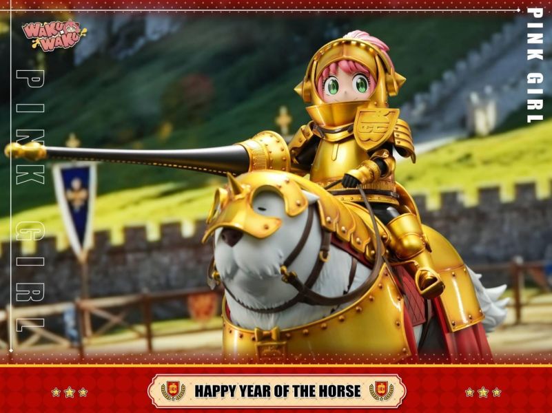 【預購】WakuWaku 馬年限定 安妮亞 間諜家家酒 心蹤,shinzou,GK,雕像,公仔,玩具,模型,一番賞,GK模型,GK雕像
