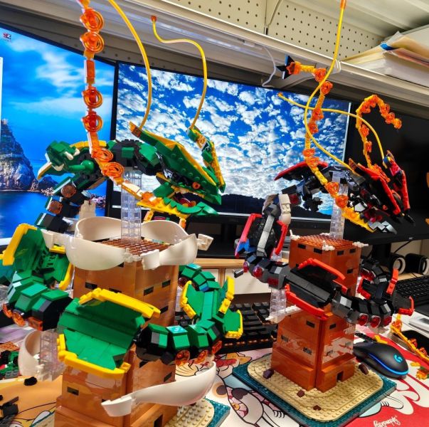 【預購】主意玩家 MEGA烈空坐樂高積木 寶可夢 心蹤,shinzou,GK,雕像,公仔,玩具,模型,一番賞,GK模型,GK雕像