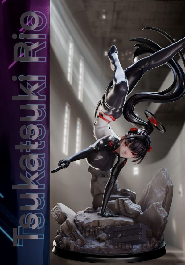 【預購】BGA 戰鬥服調月莉音 蔚藍檔案 心蹤,shinzou,GK,雕像,公仔,玩具,模型,一番賞,GK模型,GK雕像