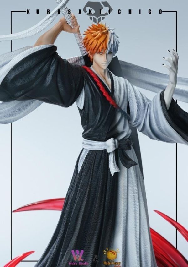【預購】WoYo×Model Power 黑白一護 王見王 死神 心蹤,shinzou,GK,雕像,公仔,玩具,模型,一番賞,GK模型,GK雕像