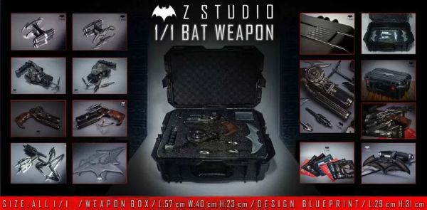 【預購】Z Studio 電影級蝙蝠俠武器復刻收藏品 第一季 本·阿弗萊克版 DC 心蹤,shinzou,GK,雕像,公仔,玩具,模型,一番賞,GK模型,GK雕像