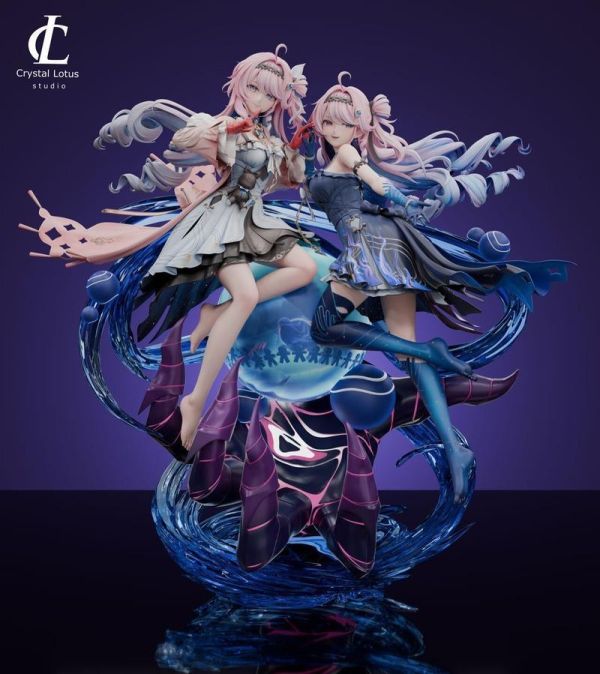 【預購】Crystal Louts 雙形態 達妮婭 鳴潮 心蹤,shinzou,GK,雕像,公仔,玩具,模型,一番賞,GK模型,GK雕像