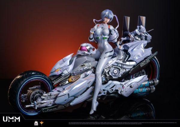 【預購】DT 科幻機車 綾波零 EVA新世紀福音戰士 心蹤,shinzou,GK,雕像,公仔,玩具,模型,一番賞,GK模型,GK雕像