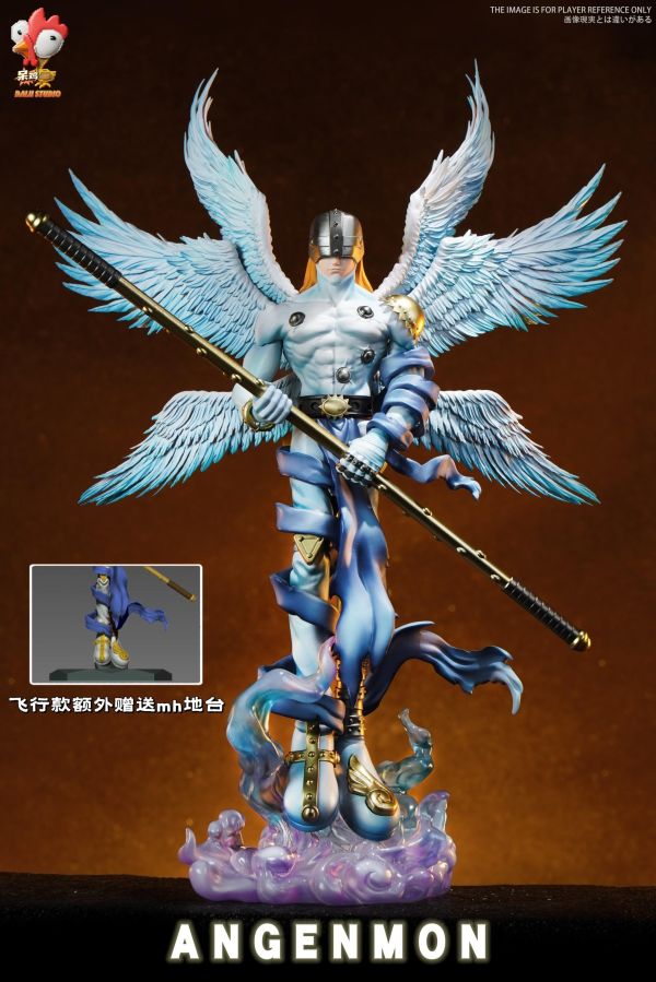 【預購】呆雞社 天使獸 數碼寶貝 心蹤,shinzou,GK,雕像,公仔,玩具,模型,一番賞,GK模型,GK雕像