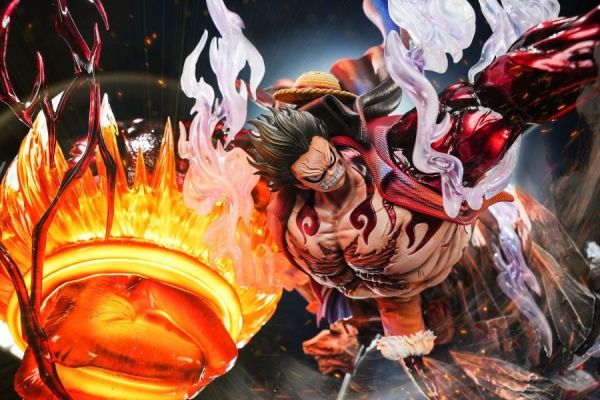 【預購】Reset 重置 四檔魯夫 大猿王槍 海賊王 心蹤,shinzou,GK,雕像,公仔,玩具,模型,一番賞,GK模型,GK雕像