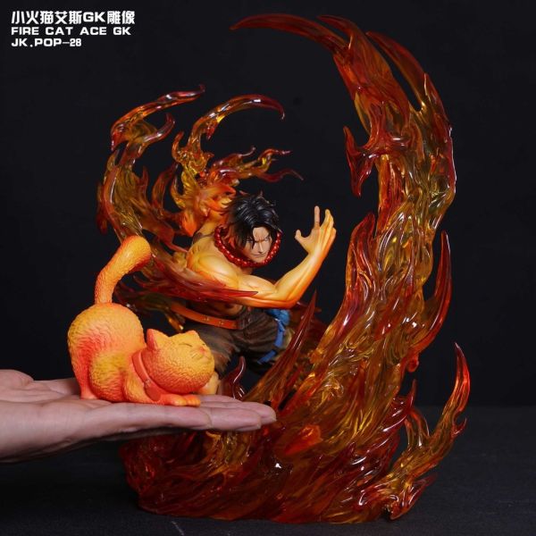 【預購】Jacksdo丨海賊王 POP 艾斯&小火貓手機支架 JK.POP第28彈 心蹤 𝑺𝒉𝒊𝒏𝒁𝒐𝒖,心蹤,ShinZou,心蹤GK,心粽GK,心綜GK,心縱GK,新宗GK,新縱GK,新粽GK,新蹤GK,火影忍者GK,海賊王GK,七龍珠GK,巨人GK,間諜家家酒GK,咒術迴戰GK,GK