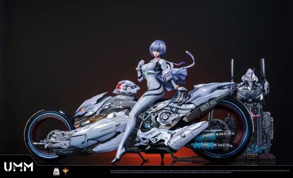 【預購】DT 科幻機車 綾波零 EVA新世紀福音戰士 心蹤,shinzou,GK,雕像,公仔,玩具,模型,一番賞,GK模型,GK雕像