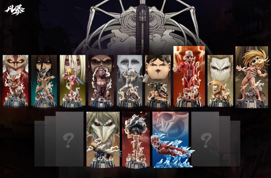 【預購】風暴 始祖巨人 WCF進擊的巨人第十彈 心蹤,shinzou,GK,雕像,公仔,玩具,模型,一番賞,GK模型,GK雕像