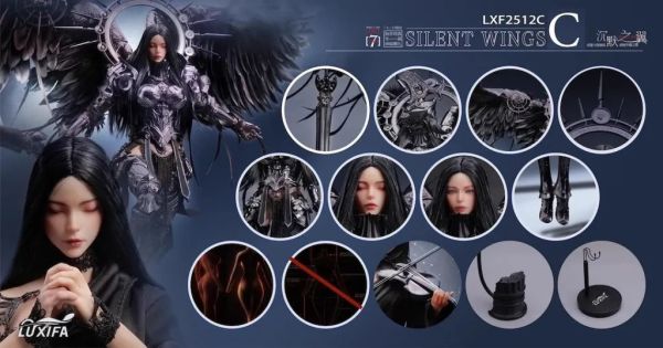【預購】正版授權 路西法 LUXIFA 沉默之翼 心蹤,shinzou,GK,雕像,公仔,玩具,模型,一番賞,GK模型,GK雕像