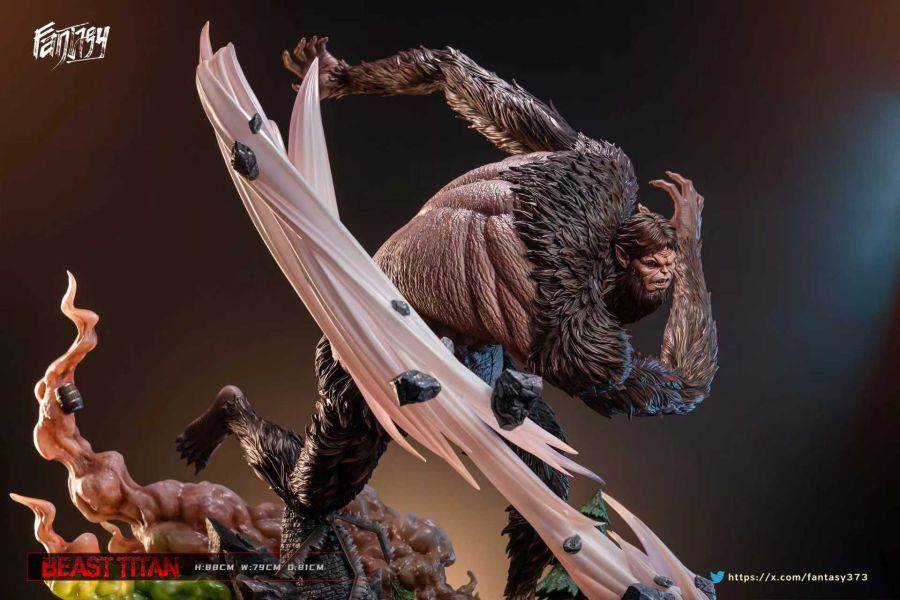 【預購】FANTASY 獸之巨人 進擊的巨人 心蹤,shinzou,GK,雕像,公仔,玩具,模型,一番賞,GK模型,GK雕像