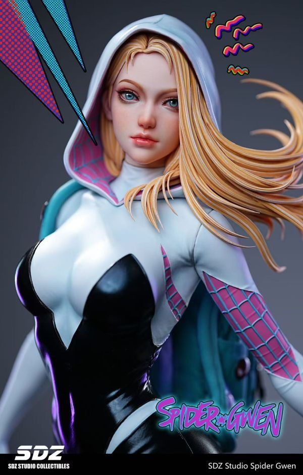 【預購】SDZ 女蜘蛛人 關 新少女系列第一彈 Marvel漫威 心蹤,shinzou,GK,雕像,公仔,玩具,模型,一番賞,GK模型,GK雕像