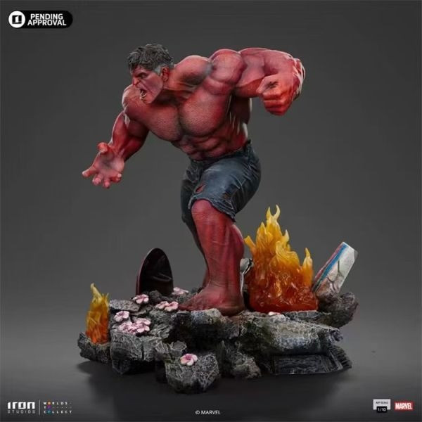 【預購】正版授權 Iron Red Hulk 紅巨人 美國隊長4 Marvel漫威 心蹤,shinzou,GK,雕像,公仔,玩具,模型,一番賞,GK模型,GK雕像