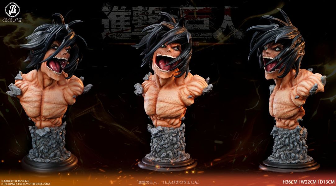 【預購】BBSD 艾連半身雕像 進擊的巨人 心蹤,shinzou,GK,雕像,公仔,玩具,模型,一番賞,GK模型,GK雕像