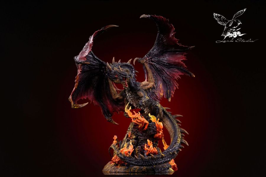 【預購】Lark 黑龍 米拉波雷亞斯 魔物獵人 心蹤,shinzou,GK,雕像,公仔,玩具,模型,一番賞,GK模型,GK雕像