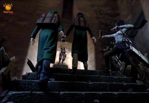 【預購】Model Power 地下室三人組 進擊的巨人 心蹤,shinzou,GK,雕像,公仔,玩具,模型,一番賞,GK模型,GK雕像