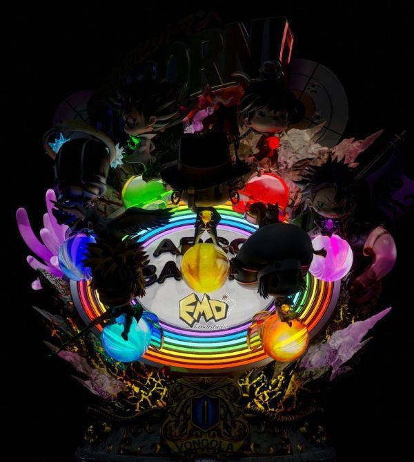 【預購】Emo工作室 彩虹七子 家庭教師 心蹤,shinzou,GK,雕像,公仔,玩具,模型,一番賞,GK模型,GK雕像