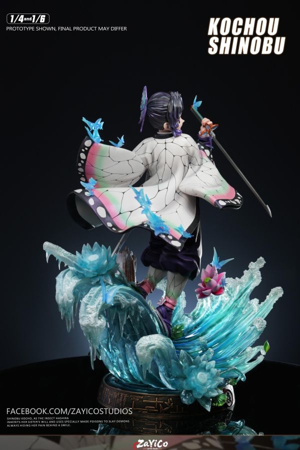 【預購】Zayico 蟲蛀 胡蝶忍 鬼滅之刃 心蹤,shinzou,GK,雕像,公仔,玩具,模型,一番賞,GK模型,GK雕像