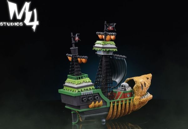 【預購】M4 基德海賊船 維多利亞朋友號 海賊王 心蹤,shinzou,GK,雕像,公仔,玩具,模型,一番賞,GK模型,GK雕像