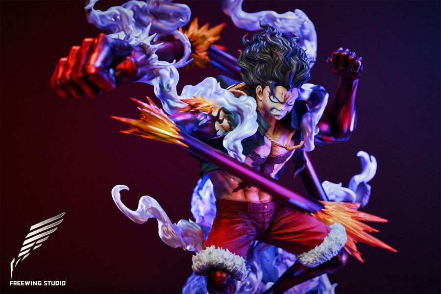 【預購】Freewing 飛翼社 大比例四檔蛇人魯夫 海賊王 心蹤,shinzou,GK,雕像,公仔,玩具,模型,一番賞,GK模型,GK雕像