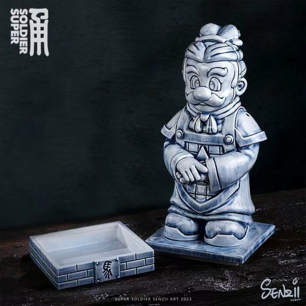 【預購】SENZII 千紙xSUPER SILDIER丨超級瑪利歐 兵馬俑瑪利歐 心蹤 𝑺𝒉𝒊𝒏𝒁𝒐𝒖,心蹤,ShinZou,心蹤GK,心粽GK,心綜GK,心縱GK,新宗GK,新縱GK,新粽GK,新蹤GK,火影忍者GK,海賊王GK,七龍珠GK,巨人GK,間諜家家酒GK,咒術迴戰GK,GK