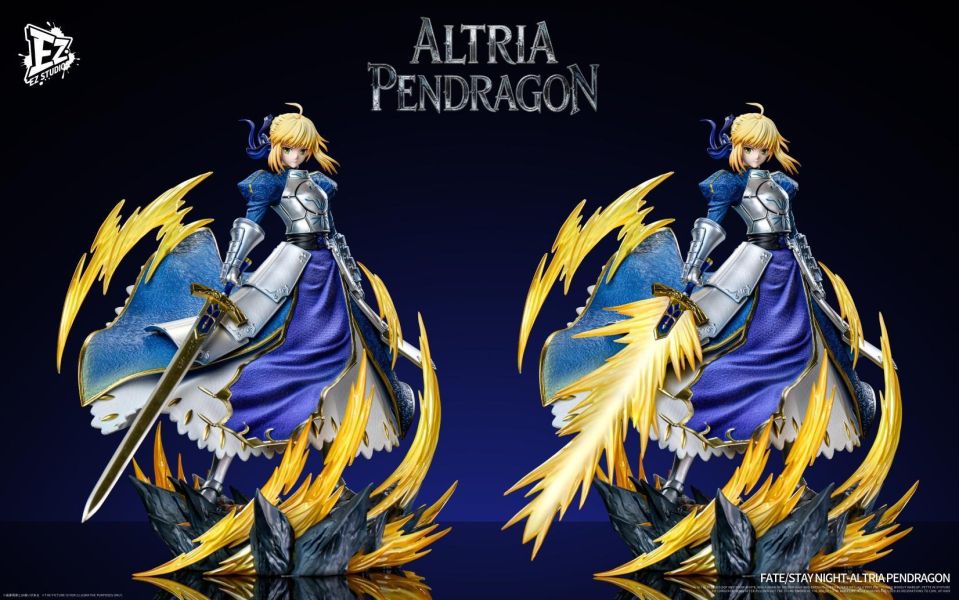 【預購】EZ 亞瑟王 白呆Saber Fate 心蹤,shinzou,GK,雕像,公仔,玩具,模型,一番賞,GK模型,GK雕像