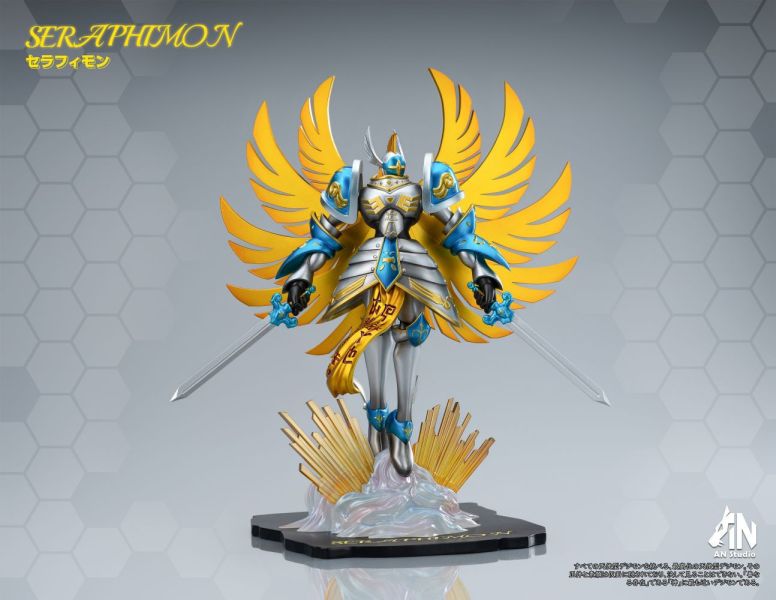 【預購】AN 熾天使獸 數碼寶貝 心蹤,shinzou,GK,雕像,公仔,玩具,模型,一番賞,GK模型,GK雕像
