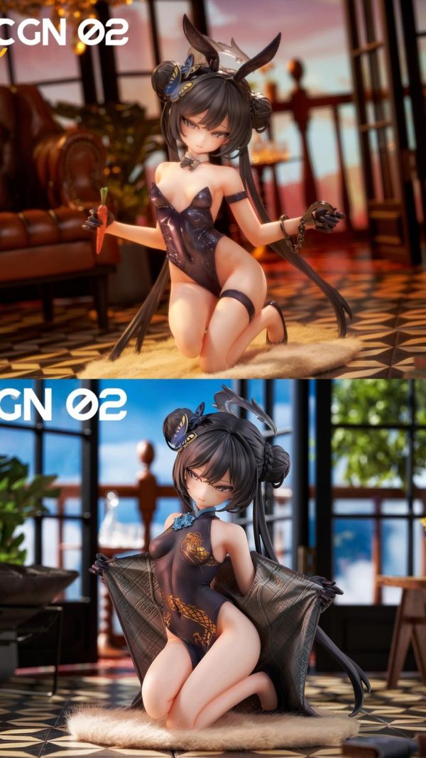 【預購】ACGN 02 龍華妃咲 蔚藍檔案 心蹤,shinzou,GK,雕像,公仔,玩具,模型,一番賞,GK模型,GK雕像