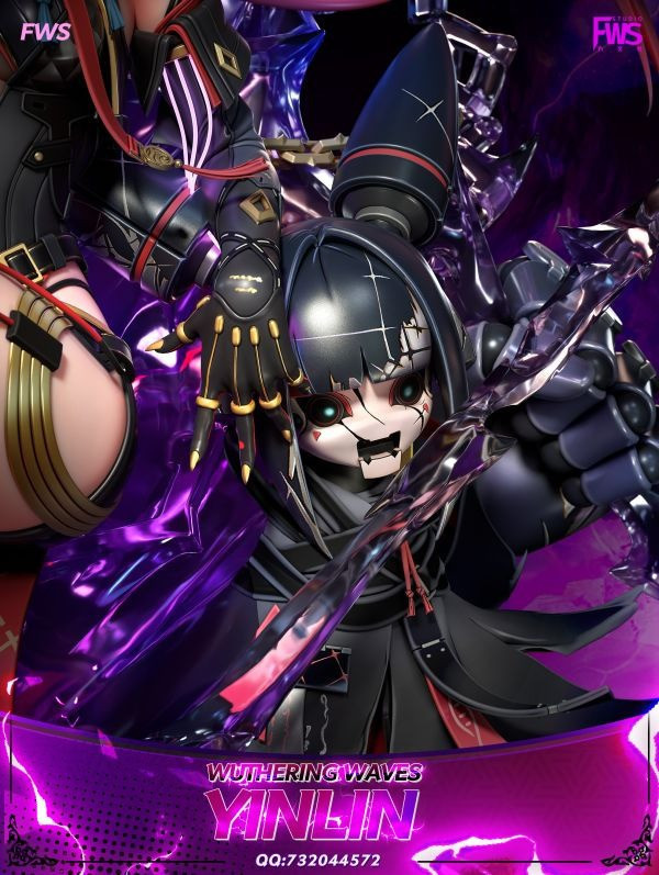 【預購】FWS 吟霖 鳴潮 心蹤,shinzou,GK,雕像,公仔,玩具,模型,一番賞,GK模型,GK雕像