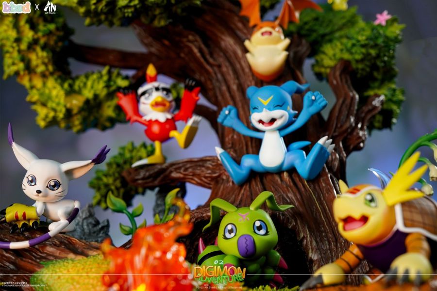 【預購】AN 桌面生態系列02 數碼寶貝 心蹤,shinzou,GK,雕像,公仔,玩具,模型,一番賞,GK模型,GK雕像