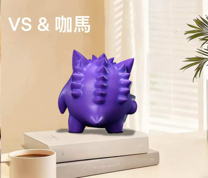 【預購】VS×咖馬模玩 奶茶耿鬼 寶可夢 心蹤,shinzou,GK,雕像,公仔,玩具,模型,一番賞,GK模型,GK雕像