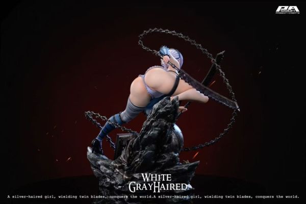 【預購】PA Create 複製體白髮少女 心蹤,shinzou,GK,雕像,公仔,玩具,模型,一番賞,GK模型,GK雕像