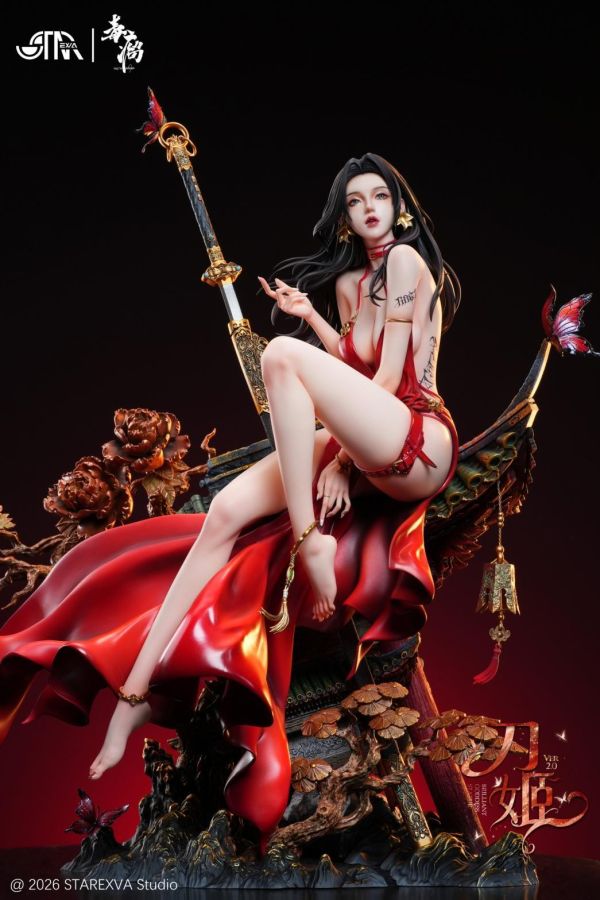 【預購】正版授權 STAREXVA 刀姬Ver.2 心蹤,shinzou,GK,雕像,公仔,玩具,模型,一番賞,GK模型,GK雕像