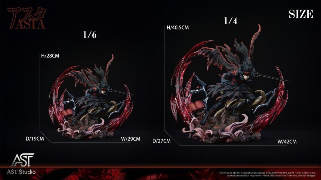 【預購】AST 全惡魔形態 阿斯塔 黑色五葉草 心蹤,shinzou,GK,雕像,公仔,玩具,模型,一番賞,GK模型,GK雕像
