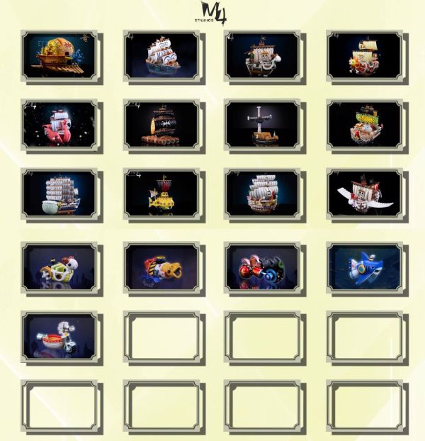 【預購】M4 桑尼工具船 白木馬1號 海賊王 心蹤,shinzou,GK,雕像,公仔,玩具,模型,一番賞,GK模型,GK雕像