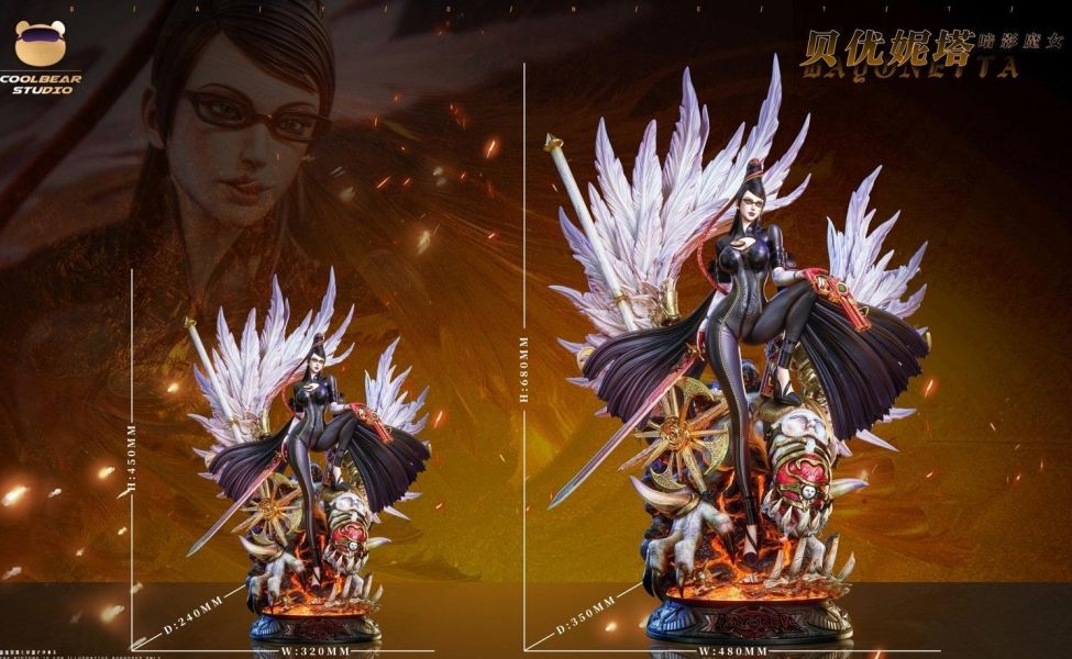 【預購】Coolbear 酷熊 蓓優妮塔 暗影魔女 魔兵驚天錄 心蹤,shinzou,GK,雕像,公仔,玩具,模型,一番賞,GK模型,GK雕像